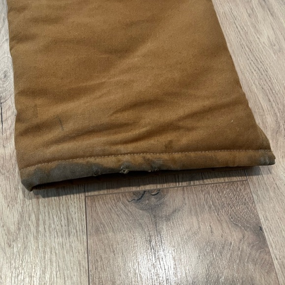 Carhartt Men’s Duck Insulated Bib Overalls - Picture 6 of 9